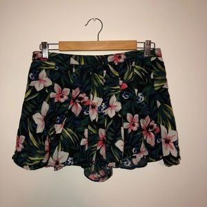 Floral Flowy Shorts
